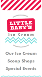 Mobile Screenshot of littlebabysicecream.com